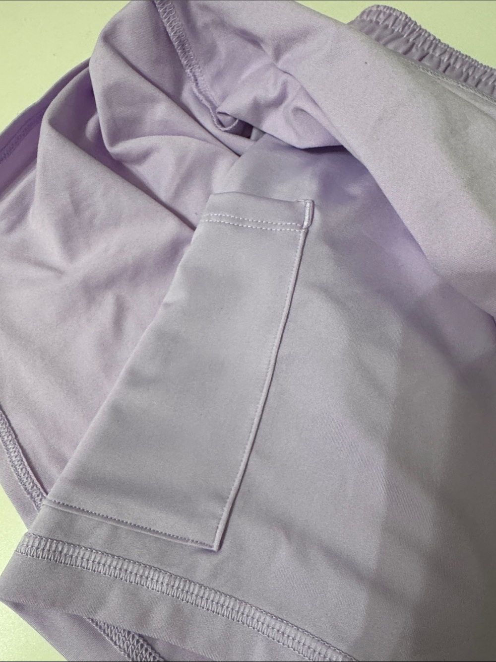 Girls' Lavender Ruffle Skort - Picture 2 of 2